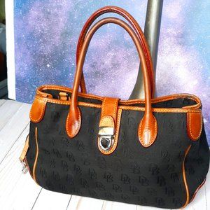 Nice D&B Canvas & Leather Bag